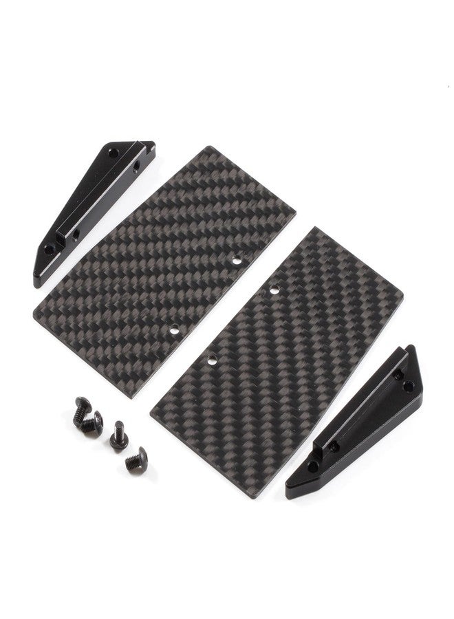 ZMHOBBY Carbon Fiber Boat Sliders Standard Sliders ESC Tray for RC Crawler 1/10 LCG Chassis Rails Power Wagon Cab Gspeed V3 V4 FS G-Shot (Standard Sliders) - Image 1